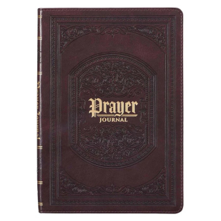 Modlitební deník -The LORD's Prayer Dark Brown Prompted
